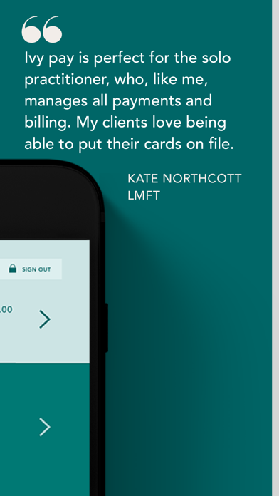 Ivy Pay - Therapist app screenshot 3