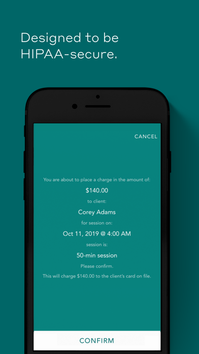 Ivy Pay - Therapist app screenshot 1