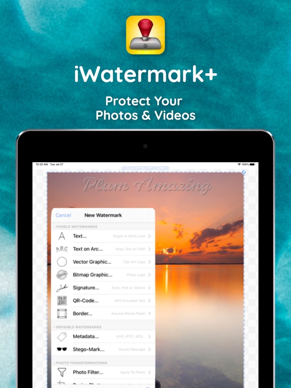 iWatermark+ Watermark Add Logo screenshot 10