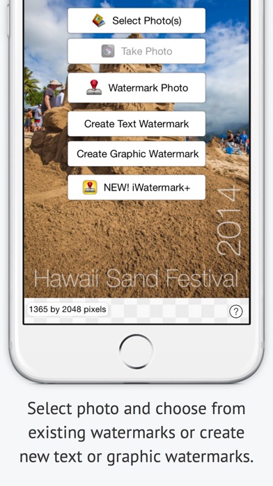iWatermark - Watermark Photos screenshot 2