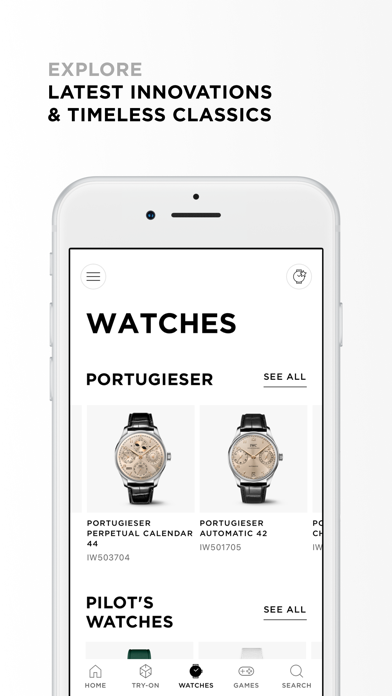 IWC Schaffhausen App screenshot 2