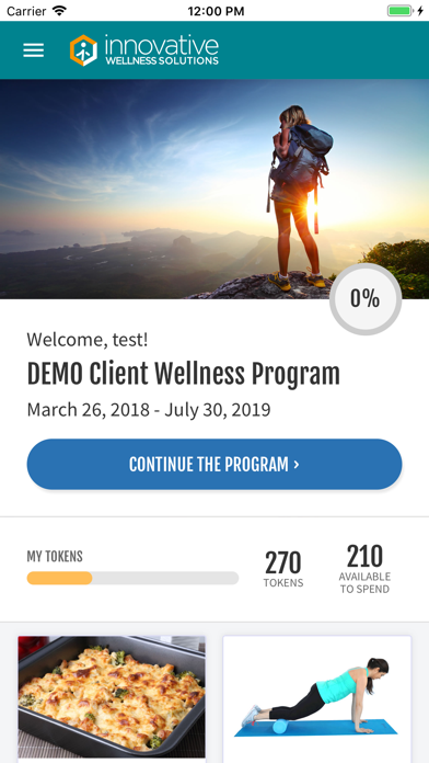 iWellnessNow 3.0 screenshot 2