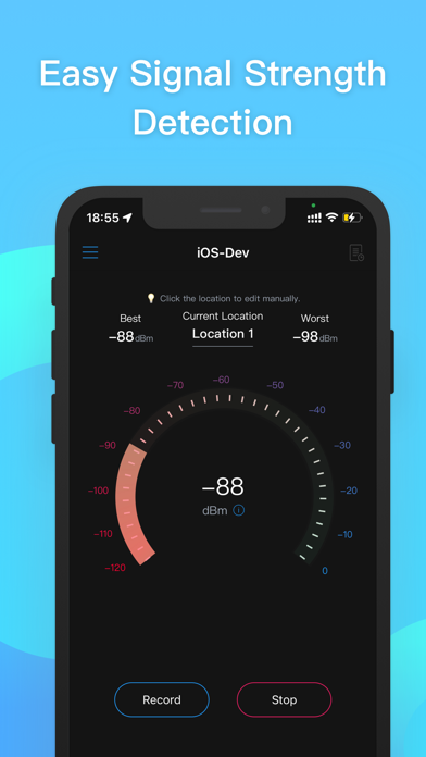 iWifi - AR speed & signal test screenshot 3