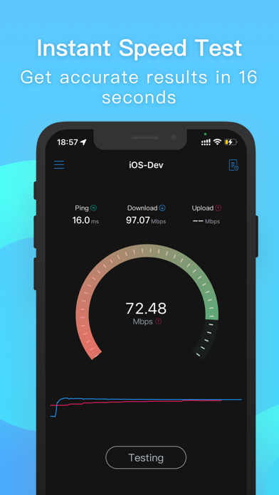 iWifi - AR speed & signal test screenshot 2