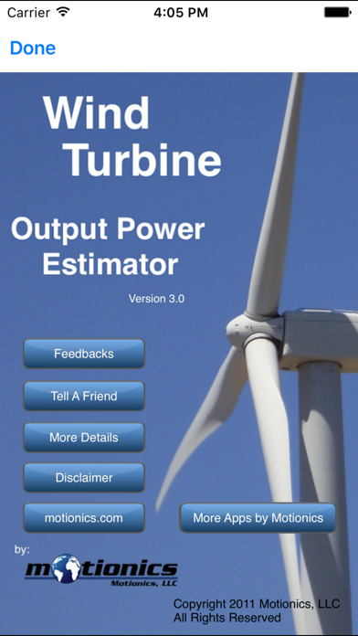 iWindTurbine screenshot 2