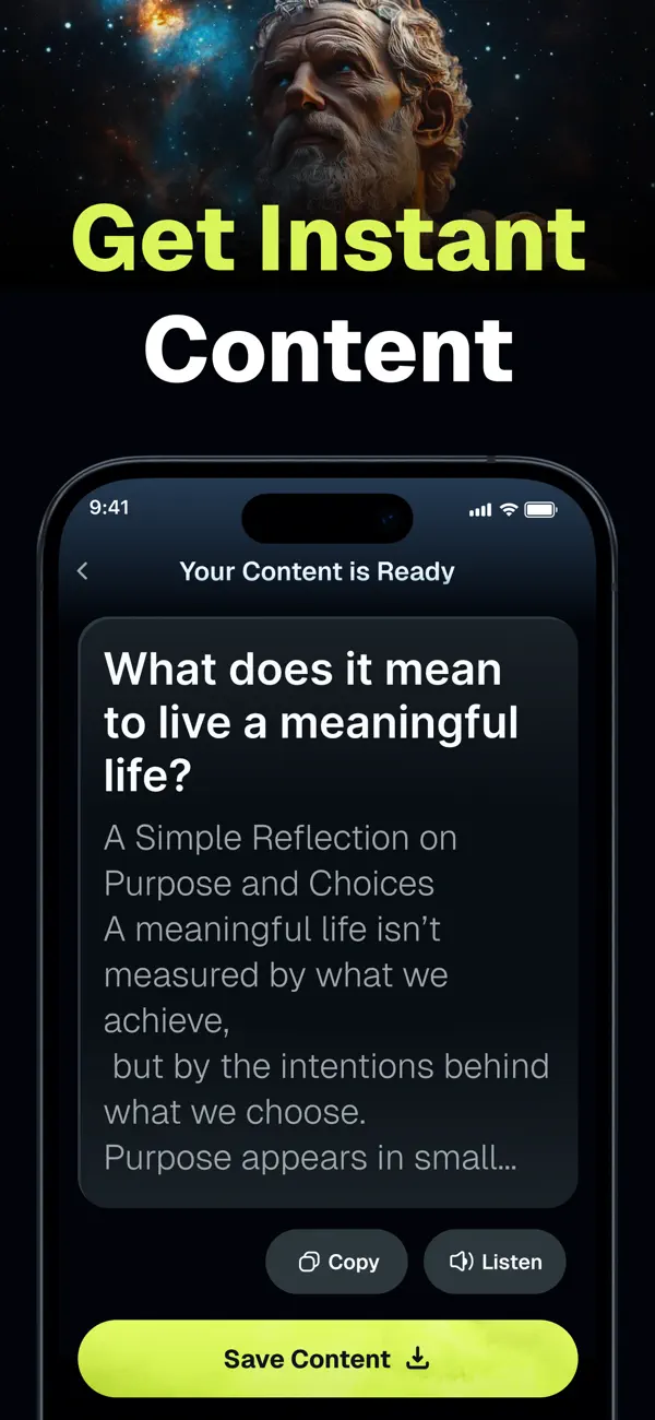 iWrite : AI Content Writer screenshot 2