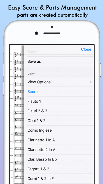 iWriteMusic SE screenshot 2