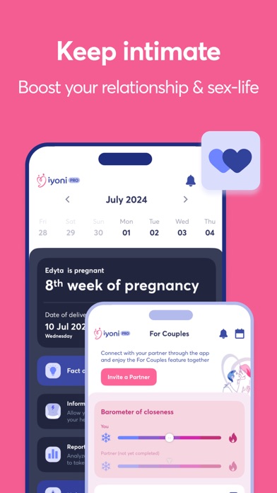 iYoni: Track Fertility & Cycle screenshot 3