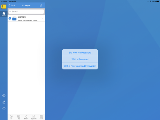 iZip Pro -Zip Unzip Unrar Tool screenshot 7