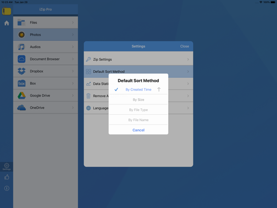 iZip –  Zip Unzip Unrar screenshot 3