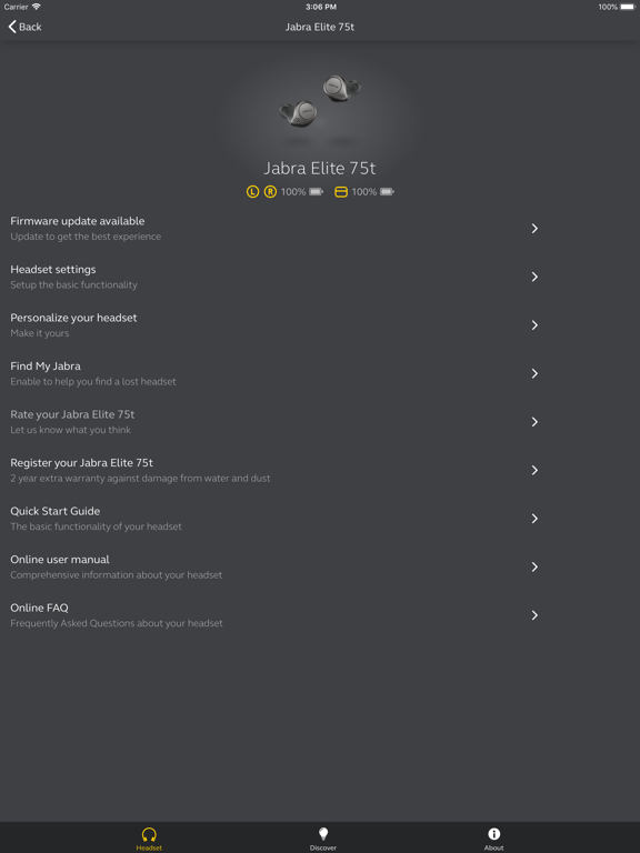 Jabra Sound+ screenshot 5
