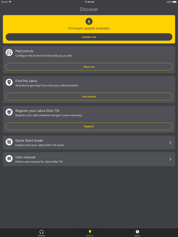 Jabra Sound+ screenshot 4