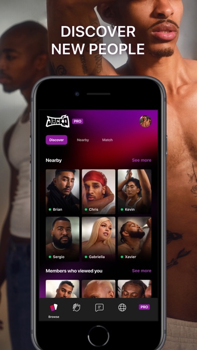 Jack’d - Gay chat & dating screenshot 1