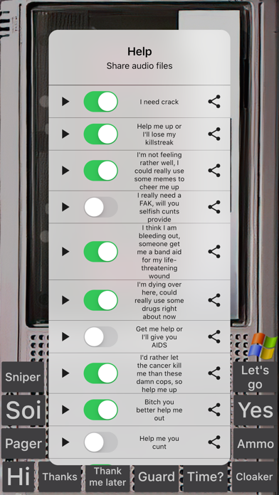 Jacket's Tape Recorder screenshot 1