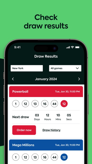 Jackpot Lottery App screenshot 3