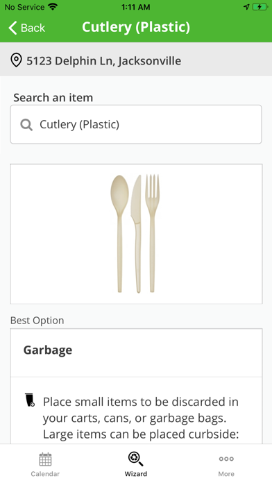 Jacksonville Waste and Recycle screenshot 1