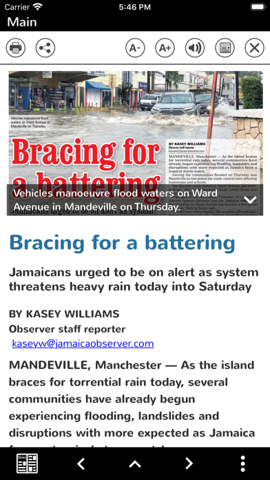 Jamaica Observer screenshot 2