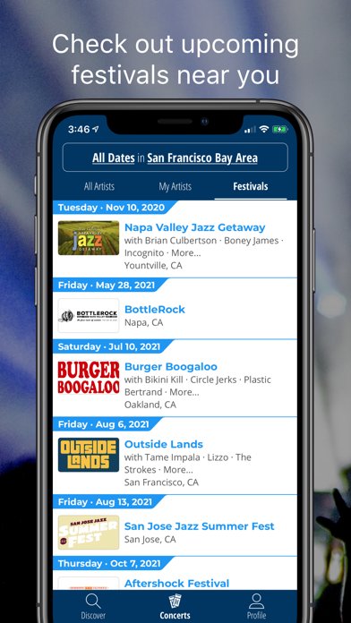 JamBase screenshot 4