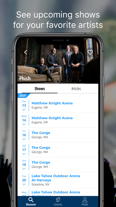 JamBase screenshot 3