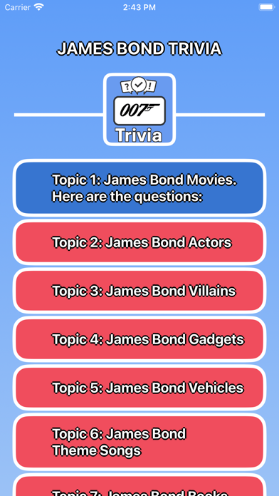 James Bond Trivia screenshot 3