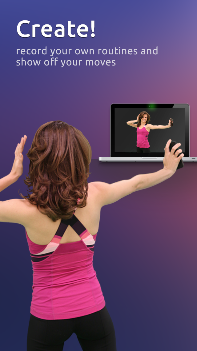 Jamo = Dance games from Wii. Now just dance with iPhone on the go. Not affiliated with Zumba fitness. screenshot 1