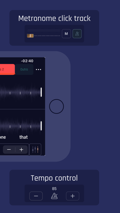 Jamzone - Sing & Play Along screenshot 1