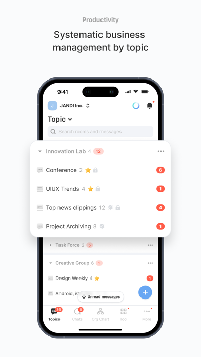 JANDI: Team Collaboration Tool screenshot 3