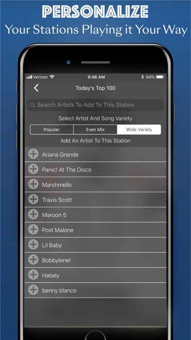Jango Radio - Streaming Music screenshot 1