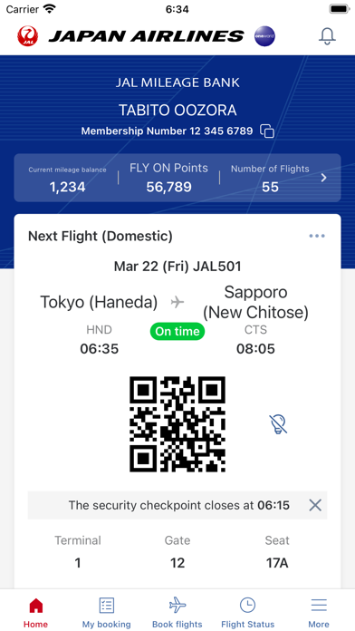 Japan Airlines screenshot 6