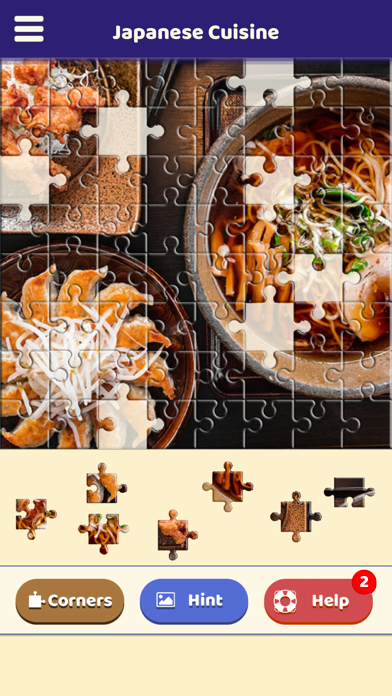 Japanese Cuisine Puzzle screenshot 1