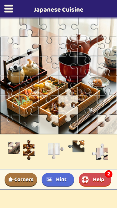 Japanese Cuisine Puzzle screenshot 2