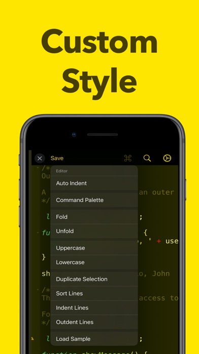 JavaScript Coding Editor IDE screenshot 2
