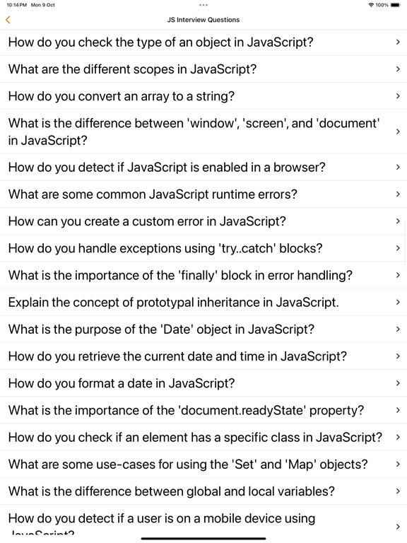 Javascript Learn & Code editor screenshot 3