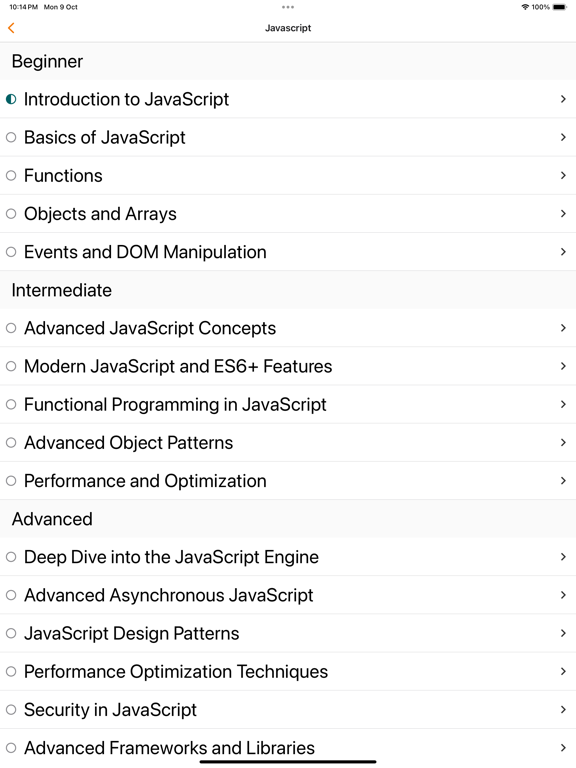 Javascript Learn & Code editor screenshot 4