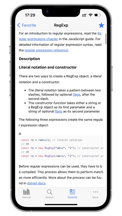 JavaScript Manual screenshot 3
