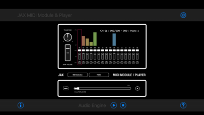 JAX MIDI ModulePlayer screenshot 2