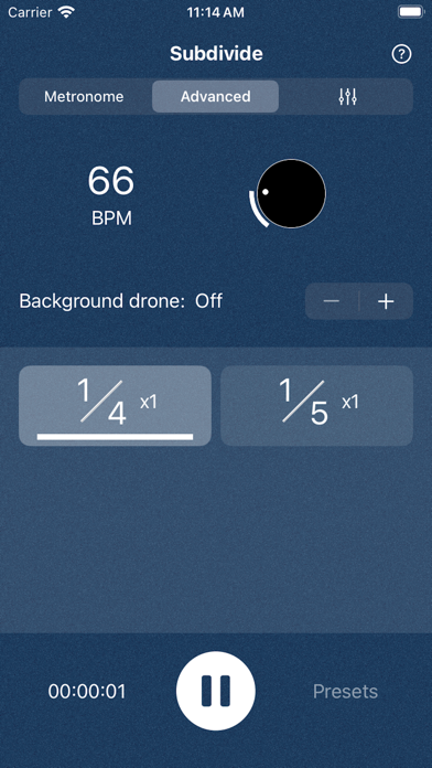 JB Timing Trainer screenshot 1