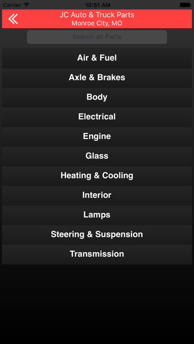 JC Auto & Truck Parts - Monroe City, MO screenshot 2