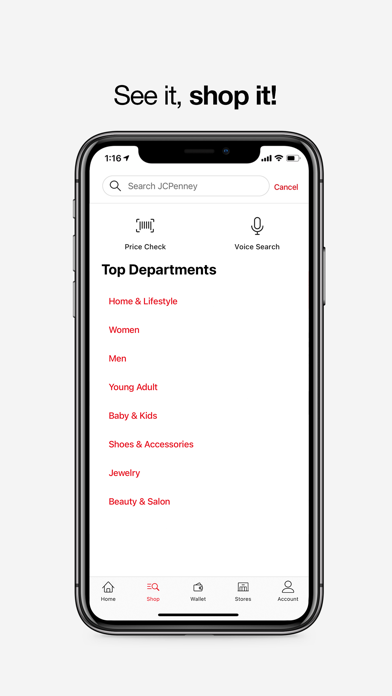 JCPenney – Shopping & Coupons screenshot 1