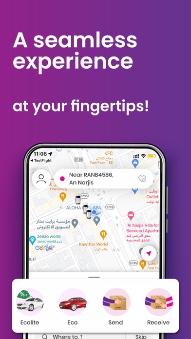 Jeeny - Book Affordable Rides screenshot 1