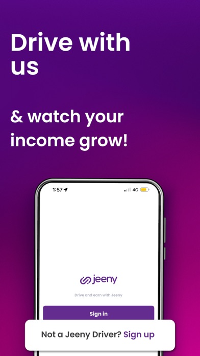 Jeeny - Drive and earn money screenshot 3