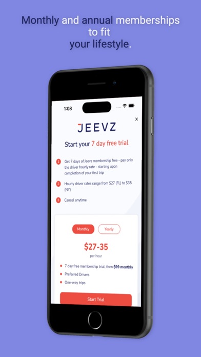 Jeevz - Personal Driver screenshot 2