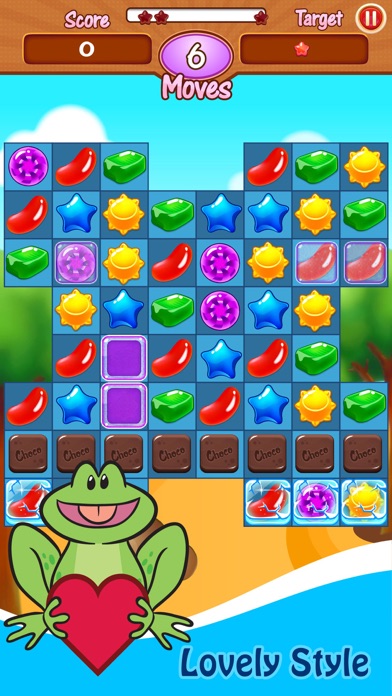 Jelly Burst : Exciting king kandy match trio sega screenshot 4