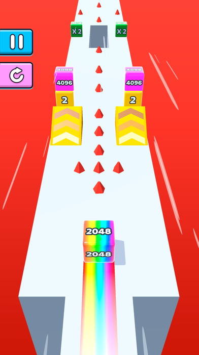 Jelly Run 2048: Number Games screenshot 2