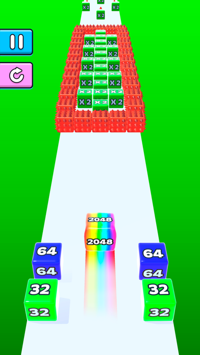 Jelly Run 2048: Number Games screenshot 1