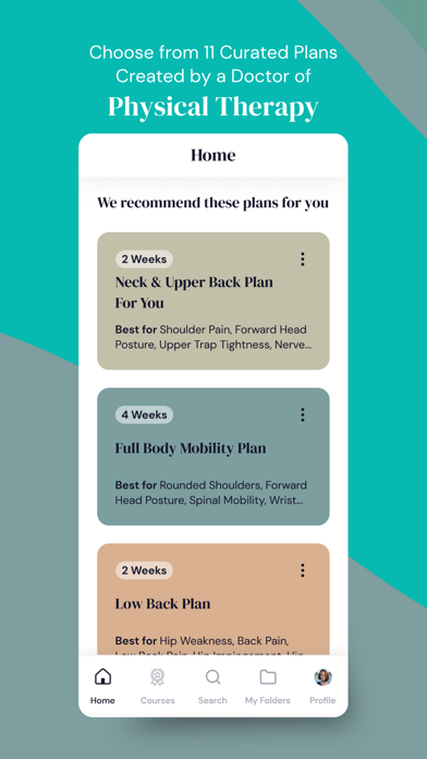Jen: Physical Therapy Workouts screenshot 5