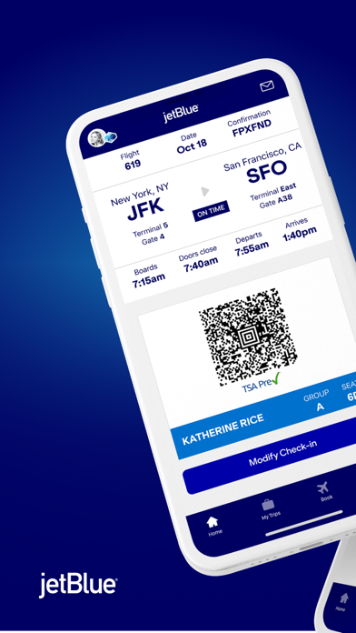 JetBlue - Book & manage trips screenshot 10