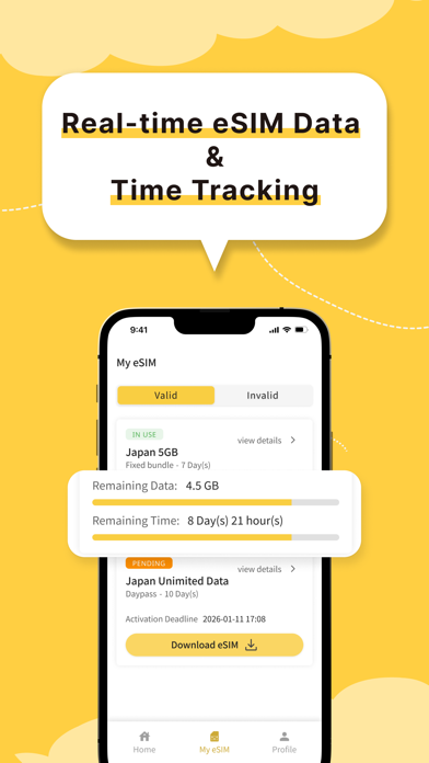 JetFi mobile: Global eSIM Data screenshot 4