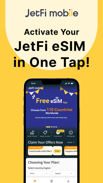 JetFi mobile: Global eSIM Data screenshot 6