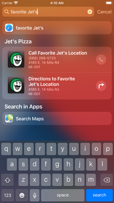 Jet's Pizza screenshot 1